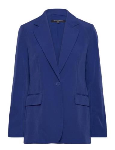 Echo Single Breasted Blazer Blue French Connection