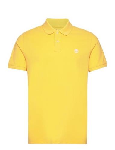 Millers River Pique Short Sleeve Polo Mimosa Yellow Timberland
