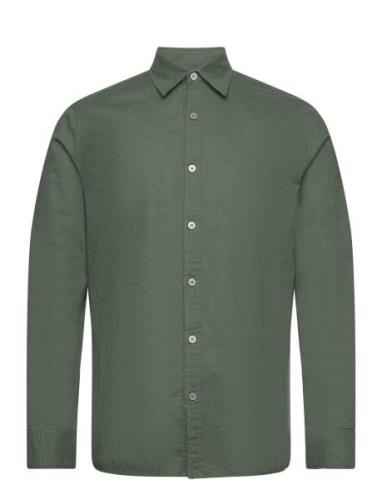 Linowbbgiil Ls Shirt Green Bruuns Bazaar