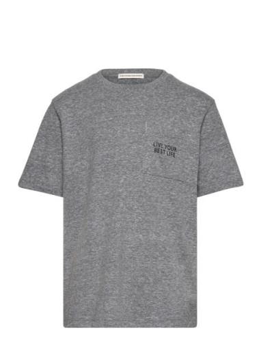 Regular Pocket T-Shirt Grey Tom Tailor