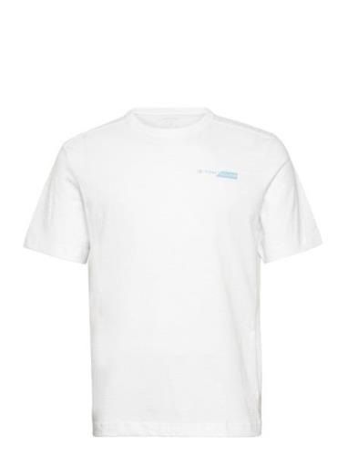 Printed T-Shirt White Tom Tailor
