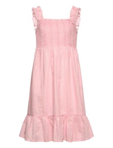 Dress Cotton Lurex Pink Creamie