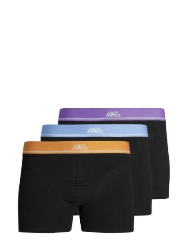 Jackonga Solid Trunks 3 Pack Black Jack & J S