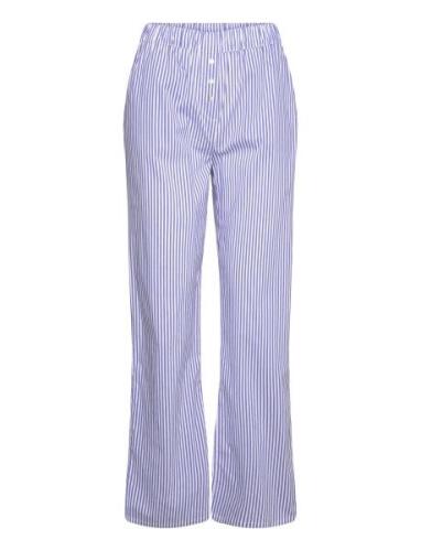 Cleeo Trouser Pyjama Bottom Blue Etam