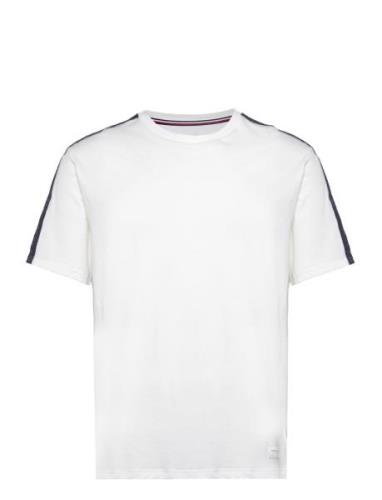 Ss Tee Logo White Tommy Hilfiger