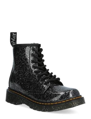 1460 J Black Cosmic Glitter Black Dr. Martens