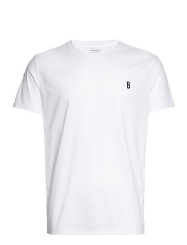 Ace T-Shirt Stripe White Björn Borg