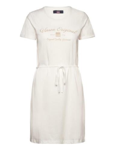 Vin T-Shirt Dress Maika Women Cream VINSON