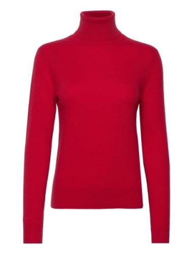 Slim Fit Cashmere Turtleneck Red Polo Ralph Lauren