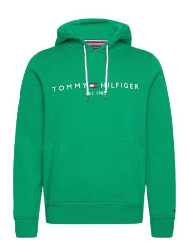 Tommy Logo Hoody Green Tommy Hilfiger