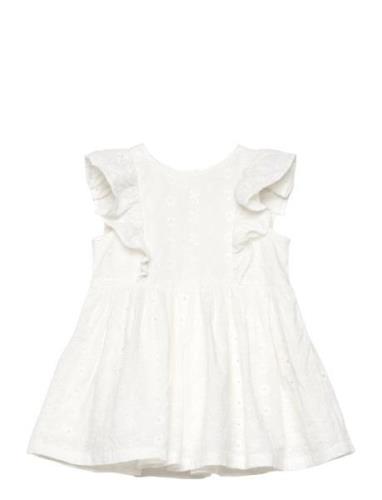 Dress Embroidery Anglais White Lindex