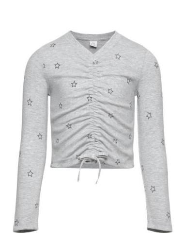 Top Long Sleeve Embroidery An Grey Lindex