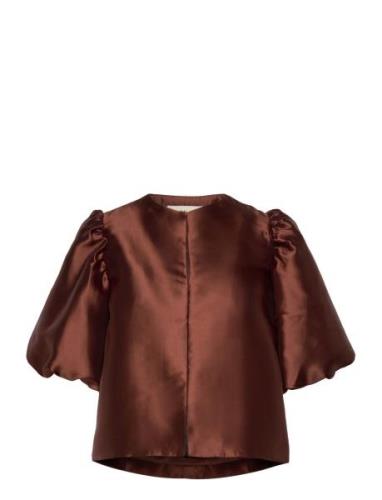 Cleo Blouse Brown Malina