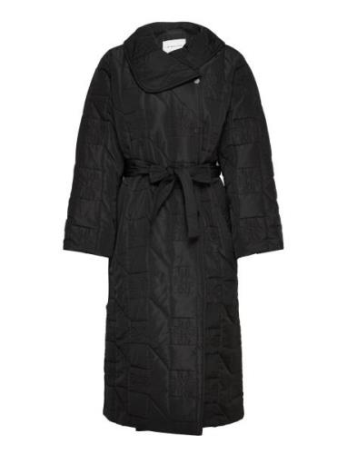 Lia Puffer Coat Black Malina