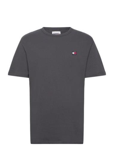 Tjm Clsc Tommy Xs Badge Tee Grey Tommy Jeans