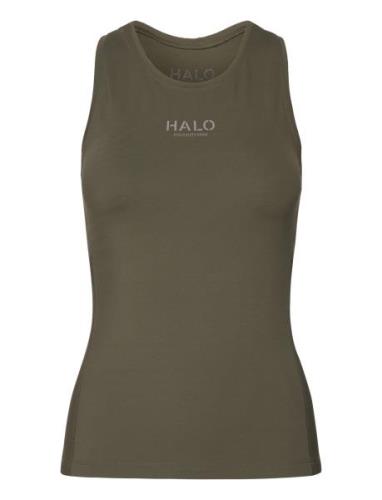 Halo Womens Racerback Tank Khaki HALO