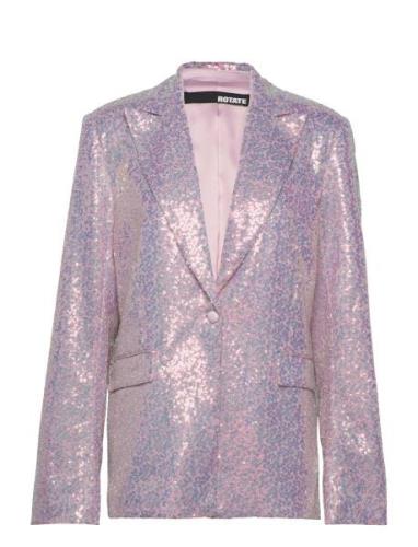 Sequin Over D Blazer Pink ROTATE Birger Christensen