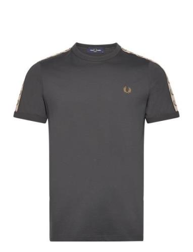 C Tape Ringer T-Shirt Grey Fred Perry