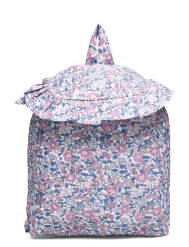 Floral-Print Rucksack Patterned Mango