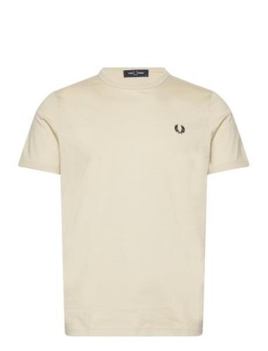Ringer T-Shirt Cream Fred Perry