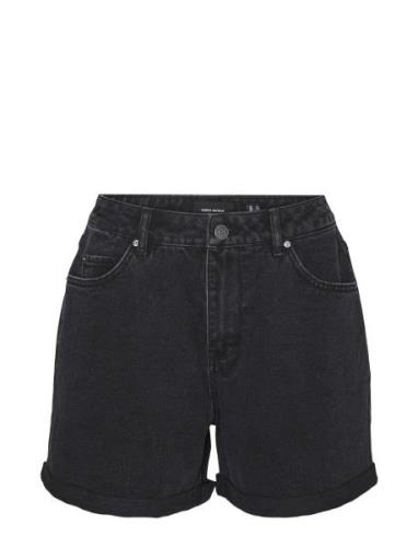 Vmzuri Hr Loose Shorts Mix Black Vero Moda