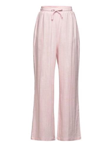 Grcamille Linen Pants Pink Grunt