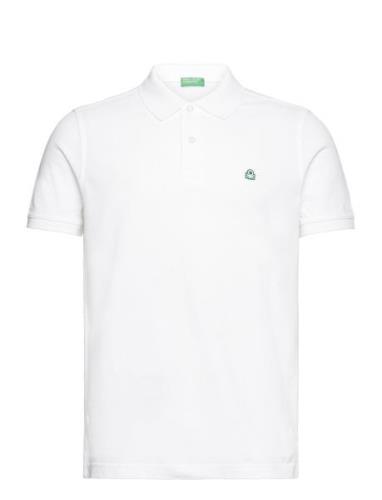 Short Sleeves T-Shirt White United Colors Of Benetton