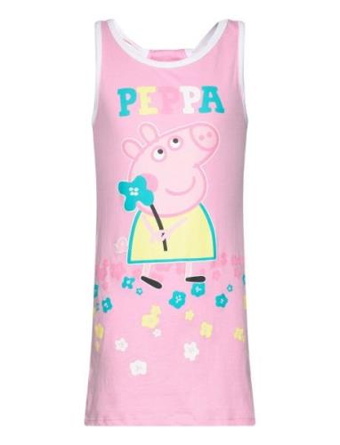 Dress Without Sleeve Pink Peppa Pig