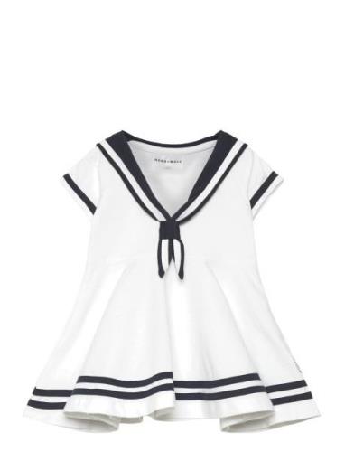 Sailor Dress White Geggamoja