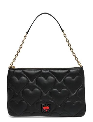 Heart Of Ny Quilted Bag Black DKNY Bags