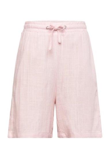 Grtanja Linen Shorts Pink Grunt