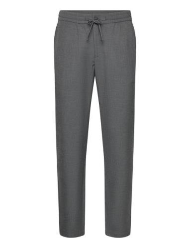 Slh196-Straight Robert String Pant Noos Grey Selected Homme