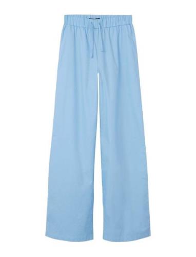 Nlffouise Poplin Straight Pant Blue LMTD