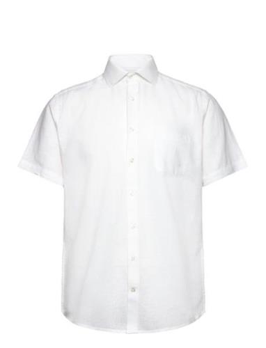 Bs Lott Casual Modern Fit Shirt White Bruun & Stengade