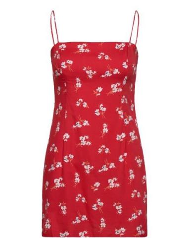 Joie Mini Dress Red Bardot
