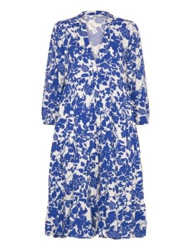 Onlmilana 7/8 Dress Wvn Noos Blue ONLY