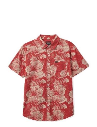 Charter Print S/S Wvn Red Brixton