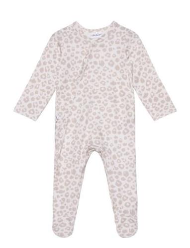 Baby Print Full Bodysuit Grey Gugguu