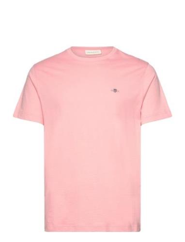 Reg Shield Ss T-Shirt Pink GANT