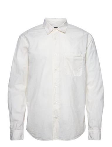 Cotton Poplin Malte Shirt White Mads Nørgaard