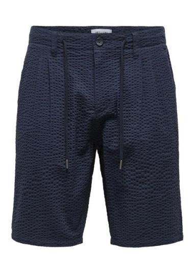 Onsleo Life 0009 Seersucker Shorts Navy ONLY & SONS