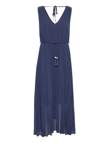 Crpina Dress Navy Cream