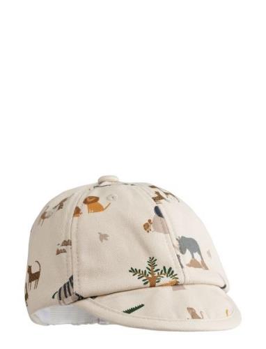 T Baby Printed Cap Cream Liewood