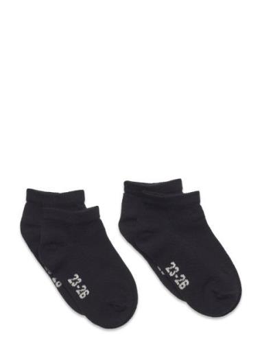 Ankle Sock Low Cut Black Minymo