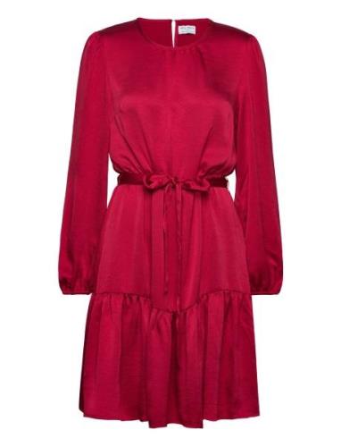 Dress Leyla Satin Red Lindex