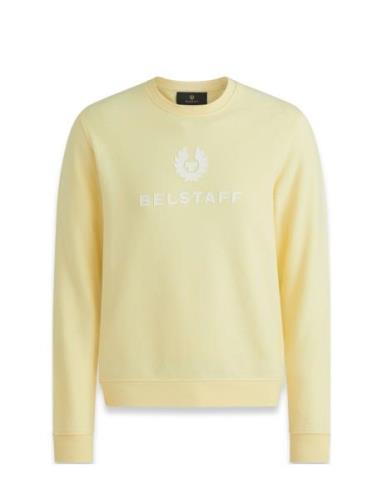 Belstaff Signature Crewneck Sweatshirt Yellow Belstaff