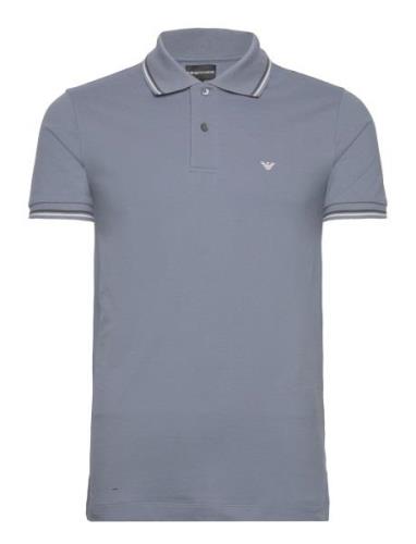 Polo Shirt Blue Emporio Armani