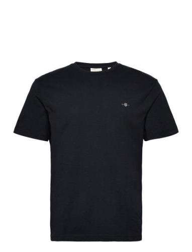 Reg Shield Ss T-Shirt Black GANT