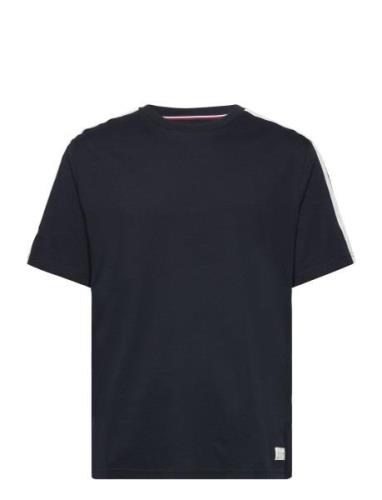 Ss Tee Logo Navy Tommy Hilfiger