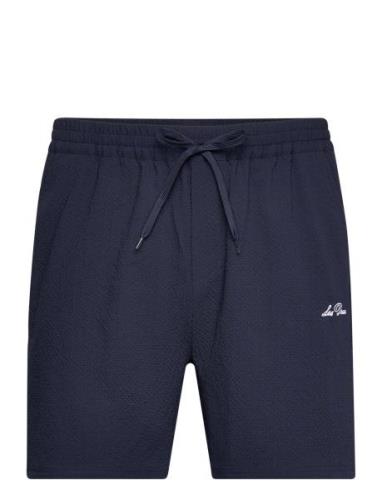 Stan Seersucker Swim Shorts 2.0 Navy Les Deux